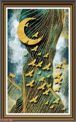 File gốc File in tranh tường 3D FT205780 (ảnh rõ nét) để in