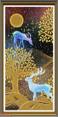 File gốc File in tranh tường 3D FT205781 (cho in ấn) độc quyền