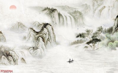 Chi tiết file tranh tráng gương File in tranh tường 3D FT205794 (ảnh gốc)