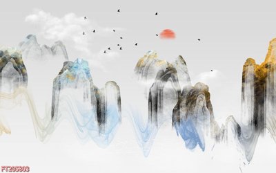 Tải file File in tranh tường 3D FT205803 (gốc) làm file thiết kế