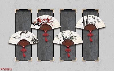 Download file gốc File in tranh tường 3D FT205813 (in mica) trong suốt