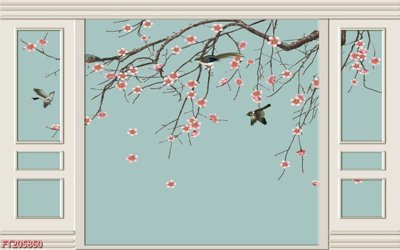 File gốc File in tranh tường 3D FT205860 (chủ đề hiện đại) trang trí