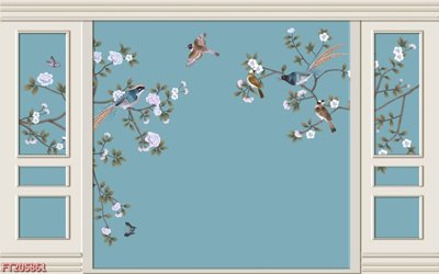 Tải file File in tranh tường 3D FT205861 (gốc) làm file quảng cáo