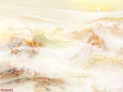 File gốc File in tranh tường 3D FT205875 (in lụa) chi tiết cao