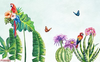 File tranh gốc File in tranh tường 3D FT205892 (bản quyền) file PSD