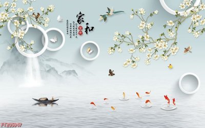 Chi tiết file tranh tráng gương File in tranh tường 3D FT205947 (ảnh gốc)