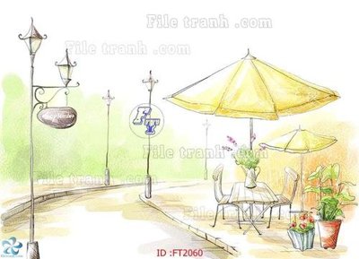 Tải file File psd tường quán cà phê FT2060 (gốc) chủ đề tâm linh