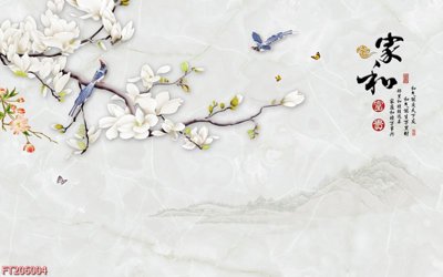 File gốc File in tranh tường 3D FT206004 (phong cách) châu Âu