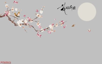 File tranh in trần 3D File in tranh tường 3D FT206012 (ảnh gốc)