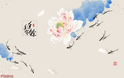 File tranh File in tranh tường 3D FT206019 (gốc) in vải canvas