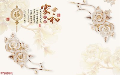 File tranh File in tranh tường 3D FT206041 (ảnh gốc) sắc nét hoàn hảo