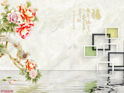 File ảnh File in tranh tường 3D FT206048 (gốc) cho trang trí nội thất