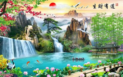 Tải file File in tranh tường 3D FT206095 (ảnh gốc) in gạch men