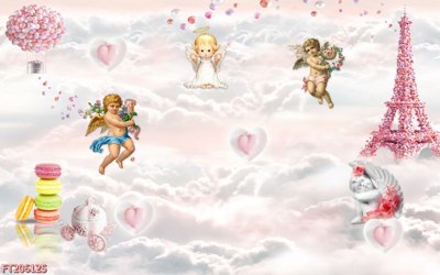 Tải file File in tranh tường 3D FT206125 (gốc) làm file quảng cáo