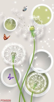 File in trần File in tranh tường 3D FT206238 (bản gốc) phong cảnh