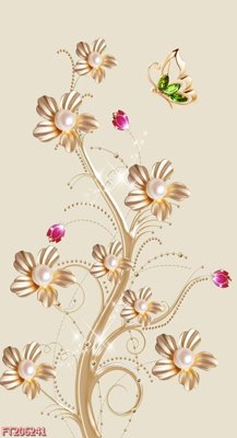 File in trần File in tranh tường 3D FT206241 (file gốc) xuyên sáng