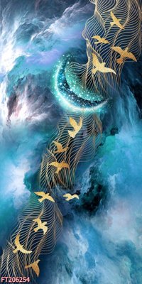 File in ấn cao cấp File in tranh tường 3D FT206254 (file gốc)