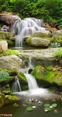 File in trần File in tranh tường 3D FT206288 (bản gốc) đại dương