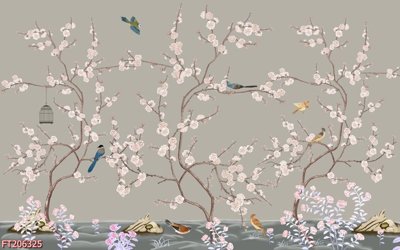 File gốc in ấn File in tranh tường 3D FT206325 độ phân giải cao