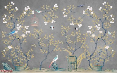 File tranh File in tranh tường 3D FT206328 (bản gốc) treo quán cafe