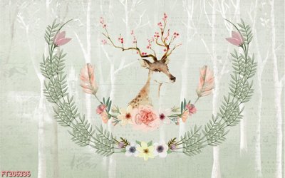 File in trần File in tranh tường 3D FT206336 (file gốc) xuyên sáng