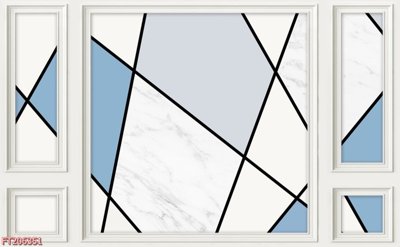 File gốc File in tranh tường 3D FT206351 (in lụa) họa tiết 3D