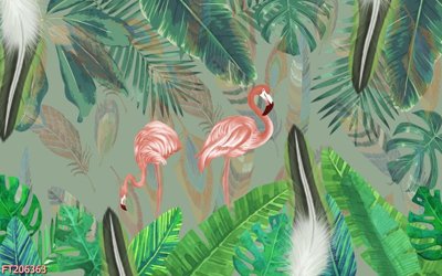 File in trần File in tranh tường 3D FT206363 (bản gốc) phong cảnh