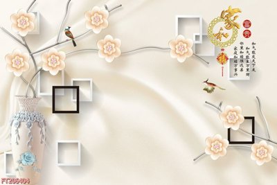 File gốc File in tranh tường 3D FT206404 (in 3D) nghệ thuật