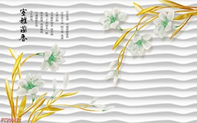 File tranh gốc File in tranh tường 3D FT206412 (bản quyền) Filetranh.com