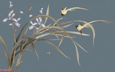 Tải file File in tranh tường 3D FT206417 (gốc) chủ đề hoa sen