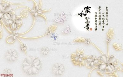 File gốc File in tranh tường 3D FT206435 (in tráng gương) ốp tường