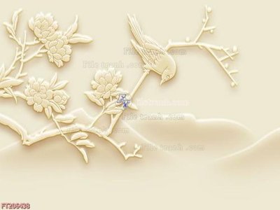 File in ấn File in tranh tường 3D FT206438 (bản gốc) từ file gốc