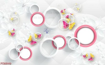 File tranh gốc File in tranh tường 3D FT206449 (sắc nét từng chi tiết)