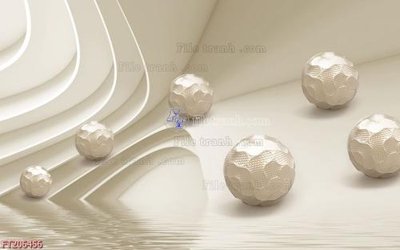 File tranh File in tranh tường 3D FT206456 (gốc) chủ đề thiên nhiên