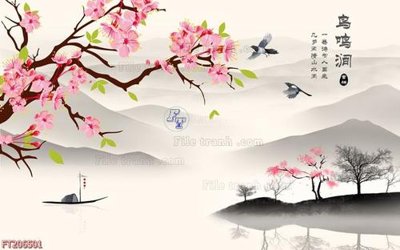 Tải file PSD File in tranh tường 3D FT206501 (nguyên layer) để in