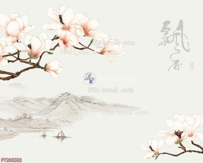 File PSD File in tranh tường 3D FT206503 (gốc) cho in quảng cáo