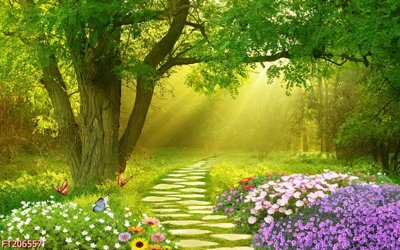 Hình ảnh file gốc in lụa File in tranh tường 3D FT206557