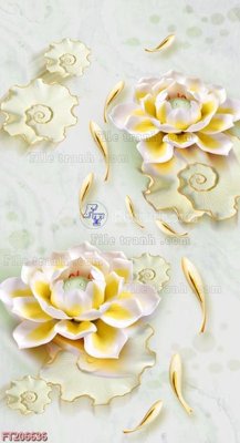 File gốc in ấn File in tranh tường 3D FT206636 độ phân giải cao