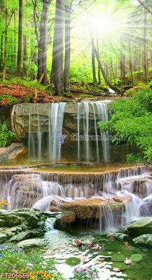 Ảnh mô tả file gốc in mica File in tranh tường 3D FT206669