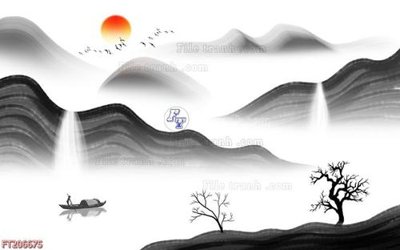 Chi tiết file gốc File in tranh tường 3D FT206675 (cho in tráng gương)