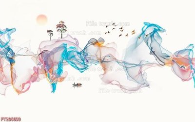 File in ấn cao cấp File in tranh tường 3D FT206699 (file gốc)