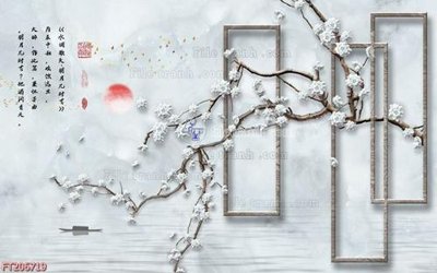 Tải file File in tranh tường 3D FT206719 (gốc) làm file tranh quảng cáo