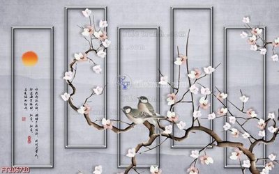 Chi tiết file tranh tráng gương File in tranh tường 3D FT206720 (ảnh gốc)