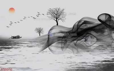 File gốc File in tranh tường 3D FT206735 (in tráng gương) ốp tường