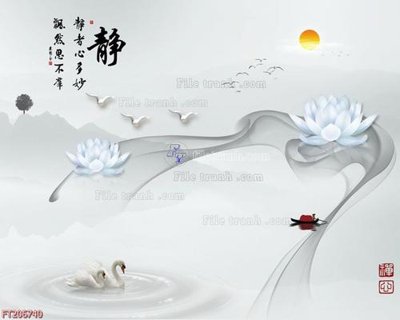 File ảnh File in tranh tường 3D FT206740 (gốc) in backdrop sự kiện