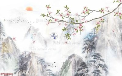 File ảnh File in tranh tường 3D FT206741 (gốc) in backdrop sự kiện