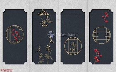 Download file File in tranh tường 3D FT206787 (chất lượng in ấn)