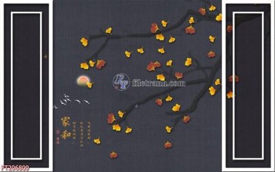 File tranh File in tranh tường 3D FT206809 (ảnh gốc) cho in ấn kỹ thuật số