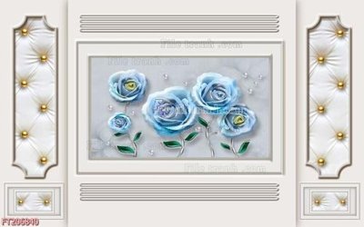 Download file tranh File in tranh tường 3D FT206840 (file gốc PSD)