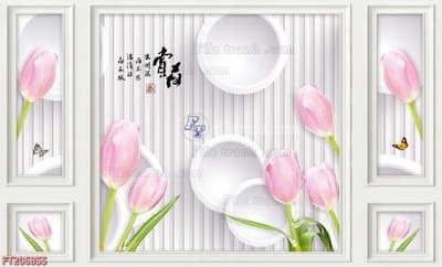 Tải file File in tranh tường 3D FT206855 (gốc) để in ấn ngay